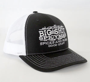 Trucker Hat - Black/White